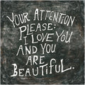Your Attention Please Art