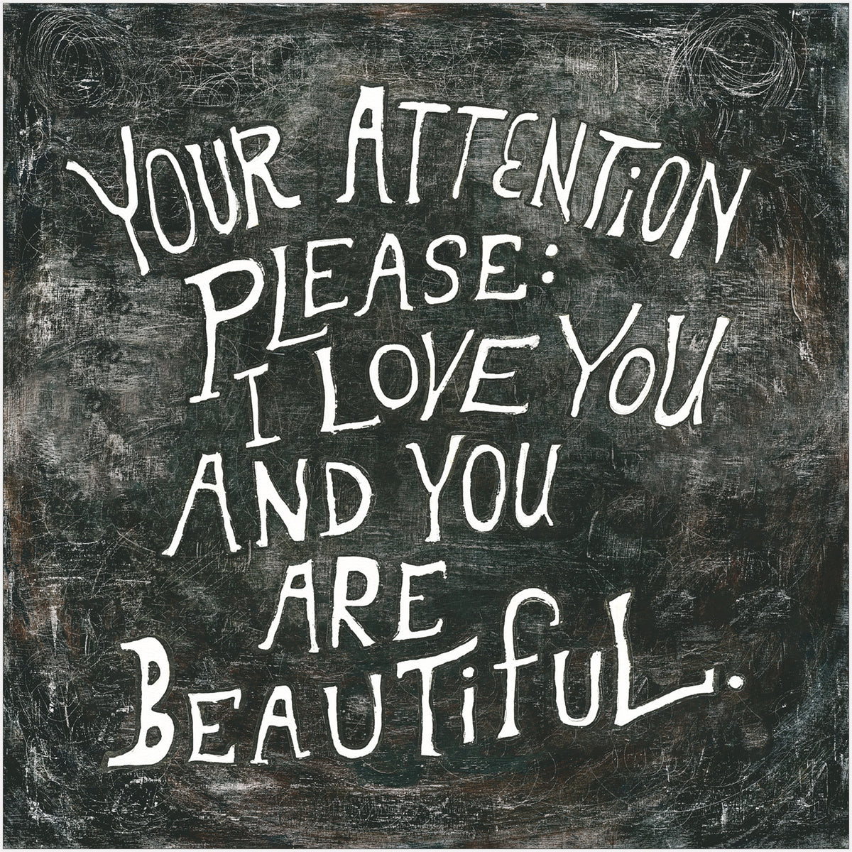Your Attention Please Art