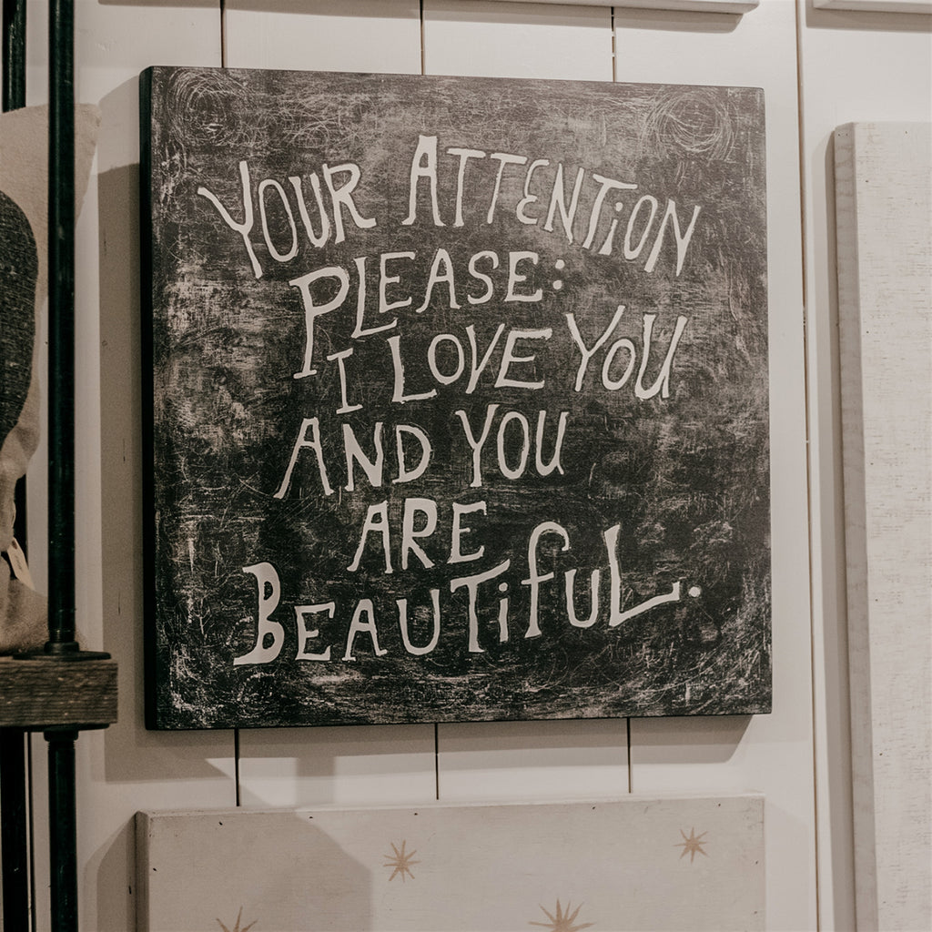 Your Attention Please Art