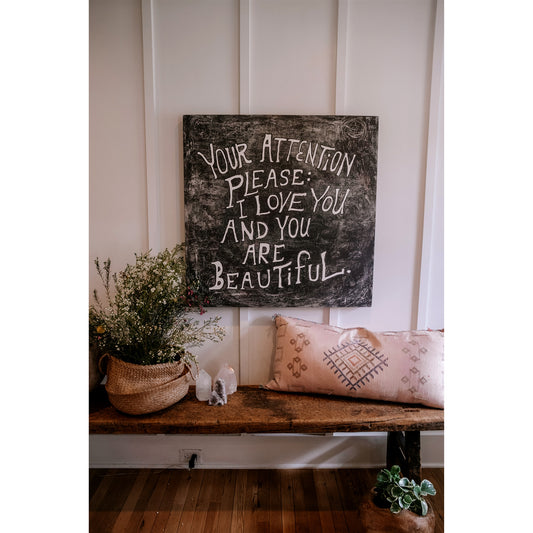 Your Attention Please Art