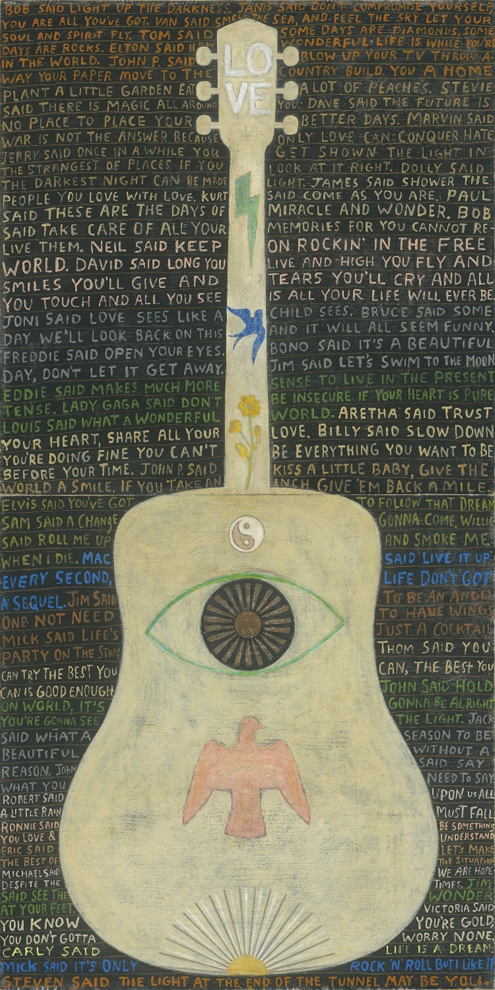 Vertical Guitar (Legends #2) Art