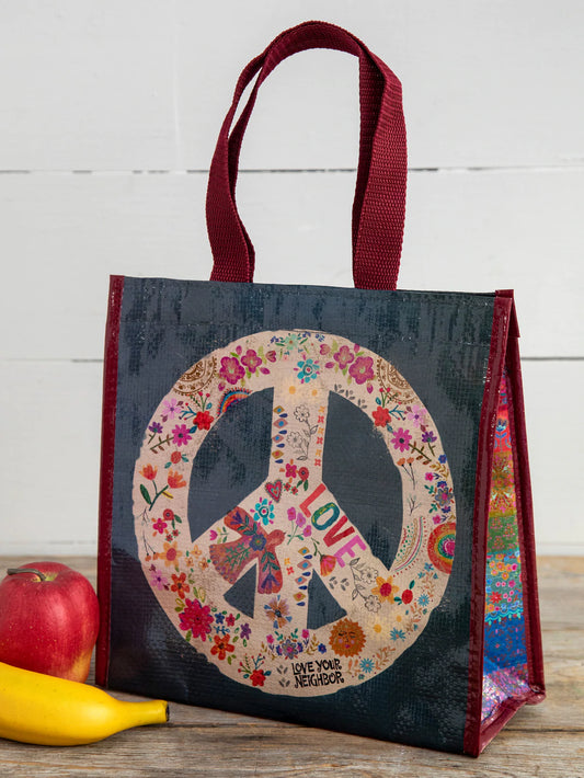 Insulated Lunch Bag - Peace Sign