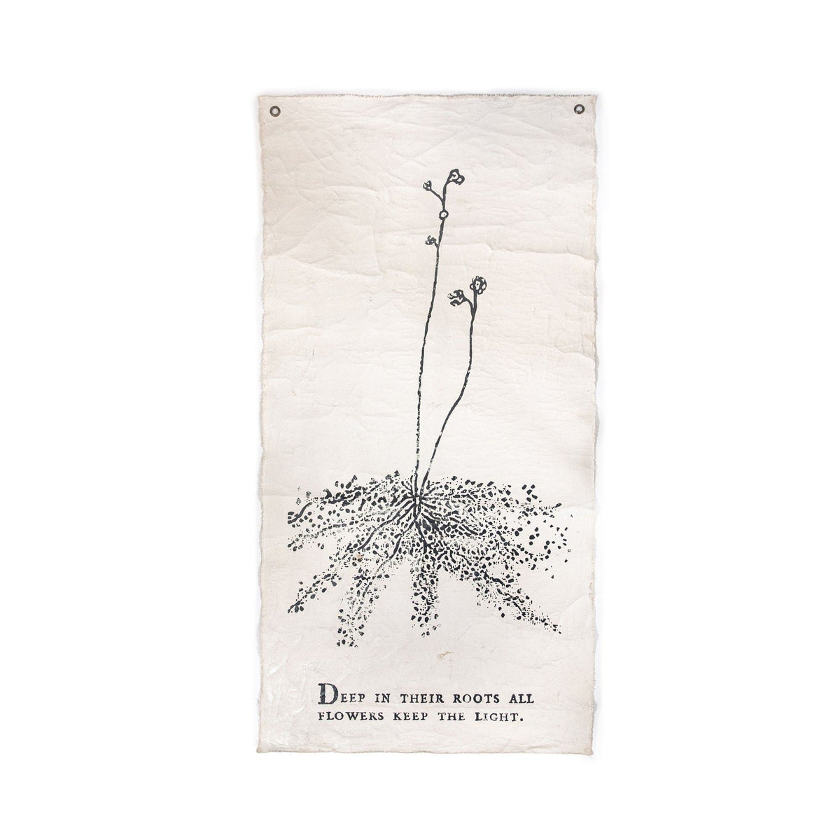 Deep in Their Roots - Botanical Wall Tarp