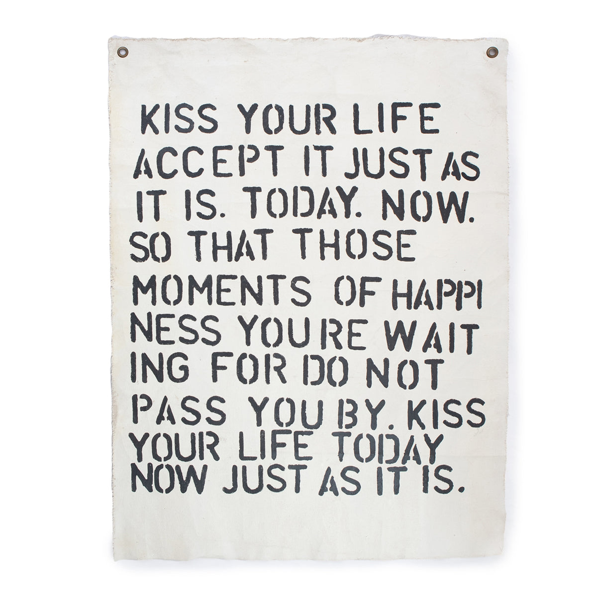Kiss Your Life Wall Tarp