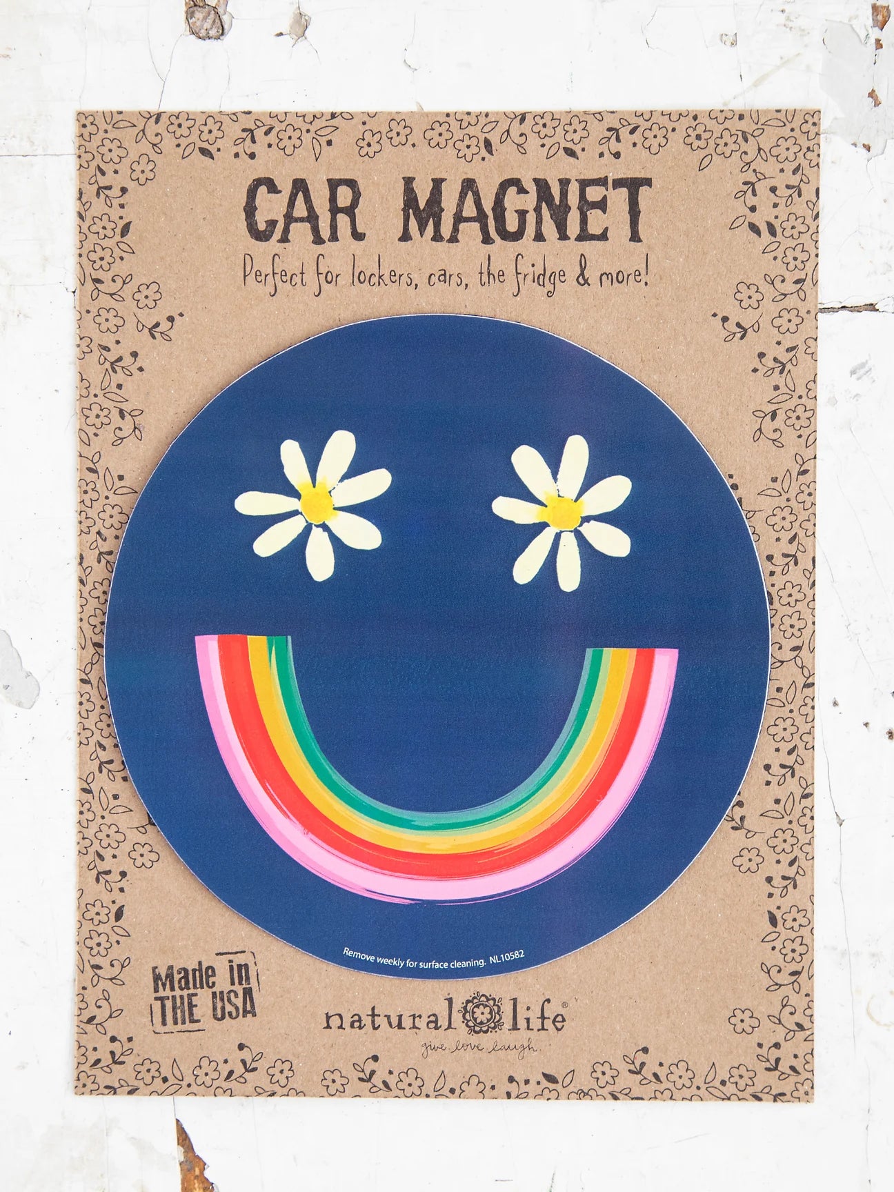 Car Magnet - Smiley Face