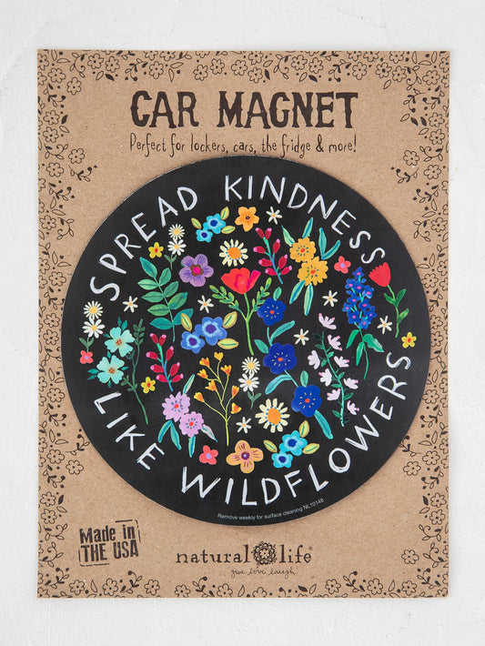 Spread Kindness Car Magnet
