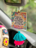 Car Air Freshener - Strong Woman