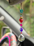 Sun Catcher Car Charm - Evil Eye