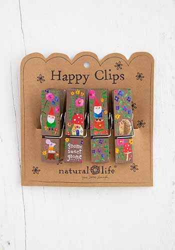 Gnome Sweet Gnome Set of 4 Happy Clips