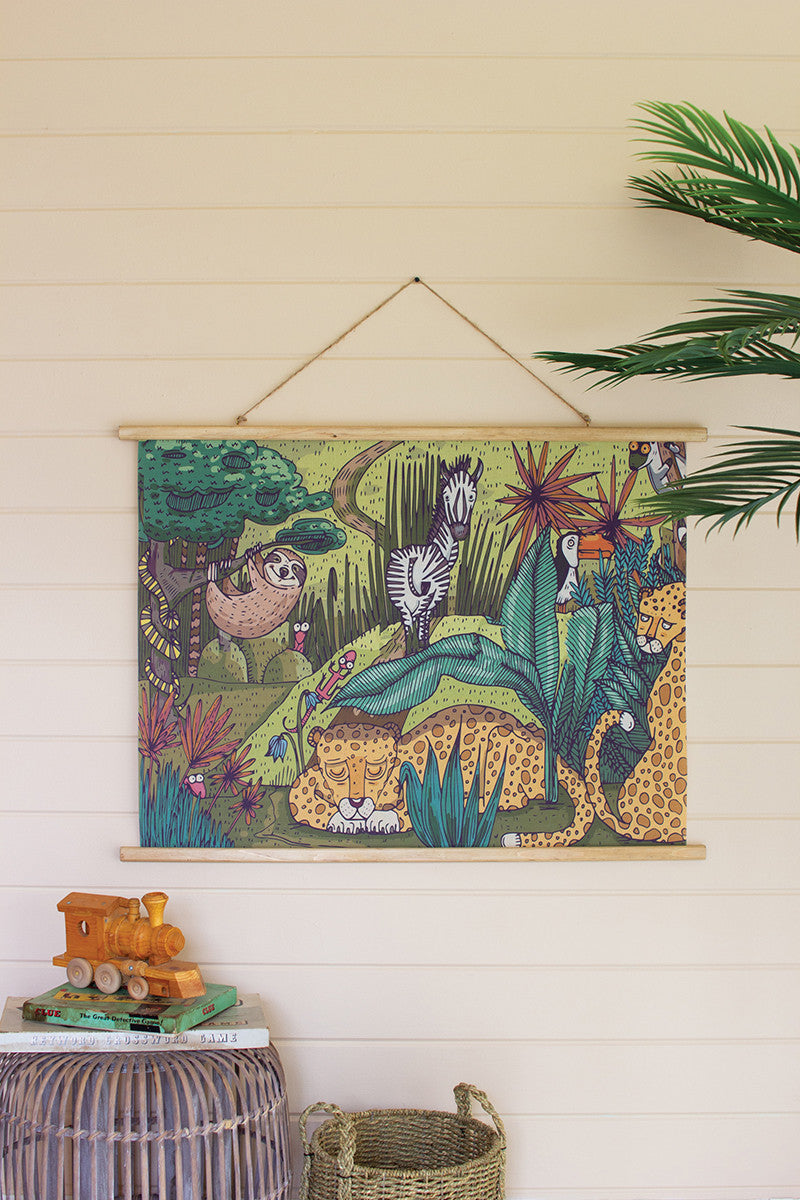 Jungle Book Canvas Print