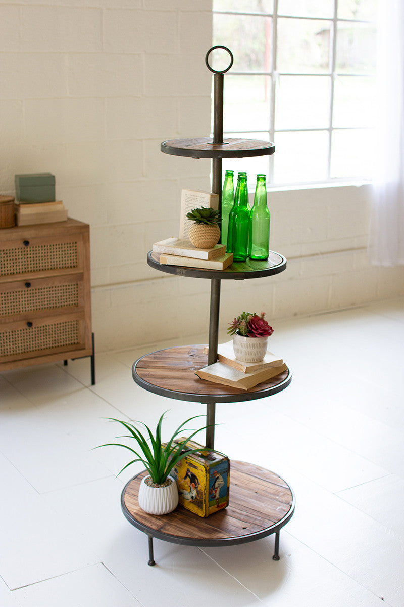 Tiered Display Tower
