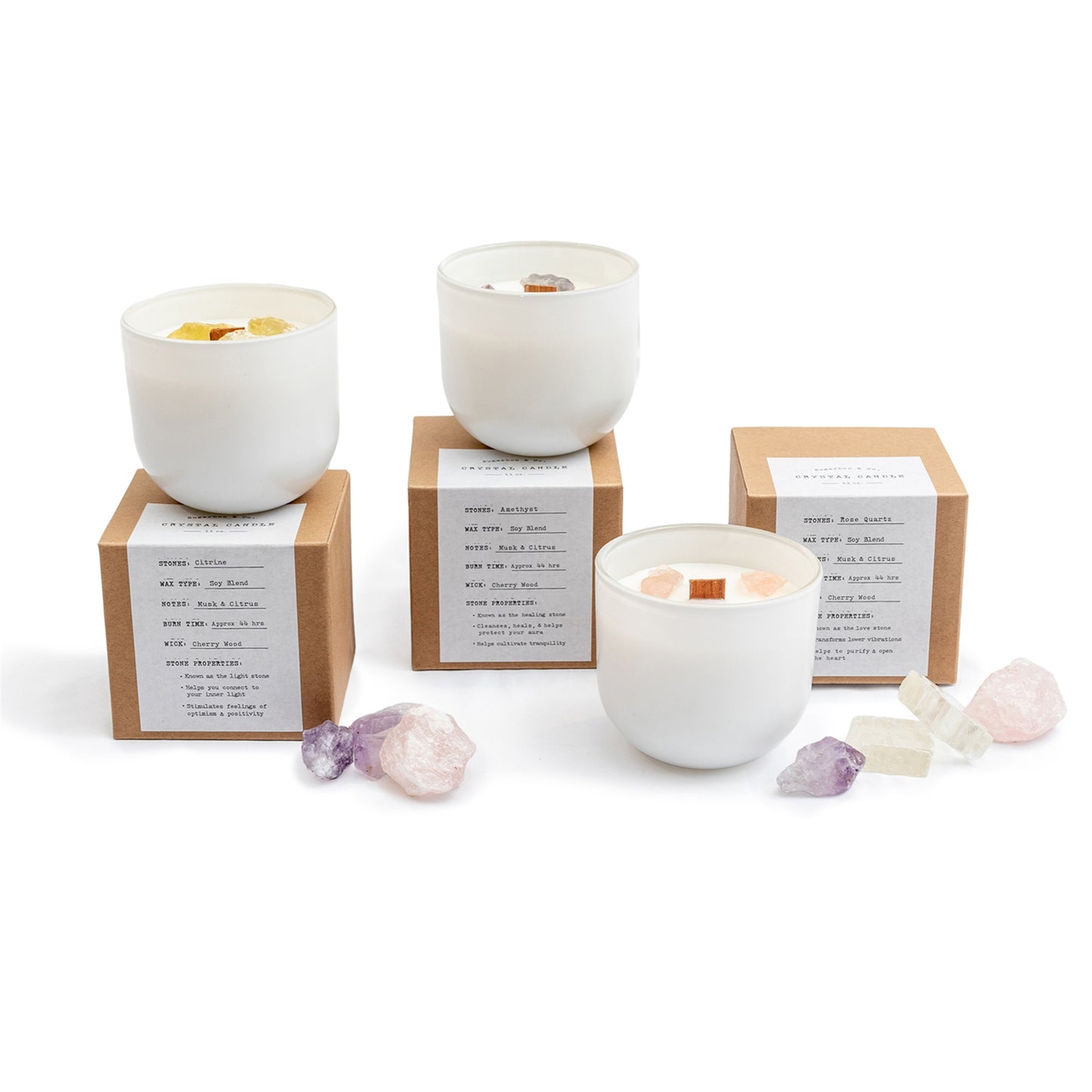 Crystal Candle Collection