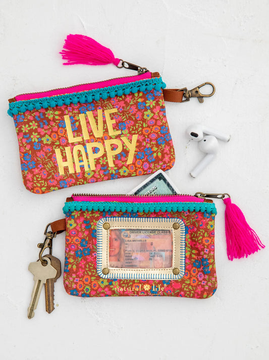 Live Happy ID Pouch