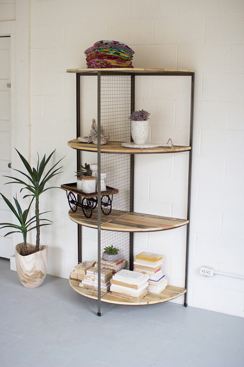 Demi Lune Shelving Unit – Kennedy Sue Gift & Home