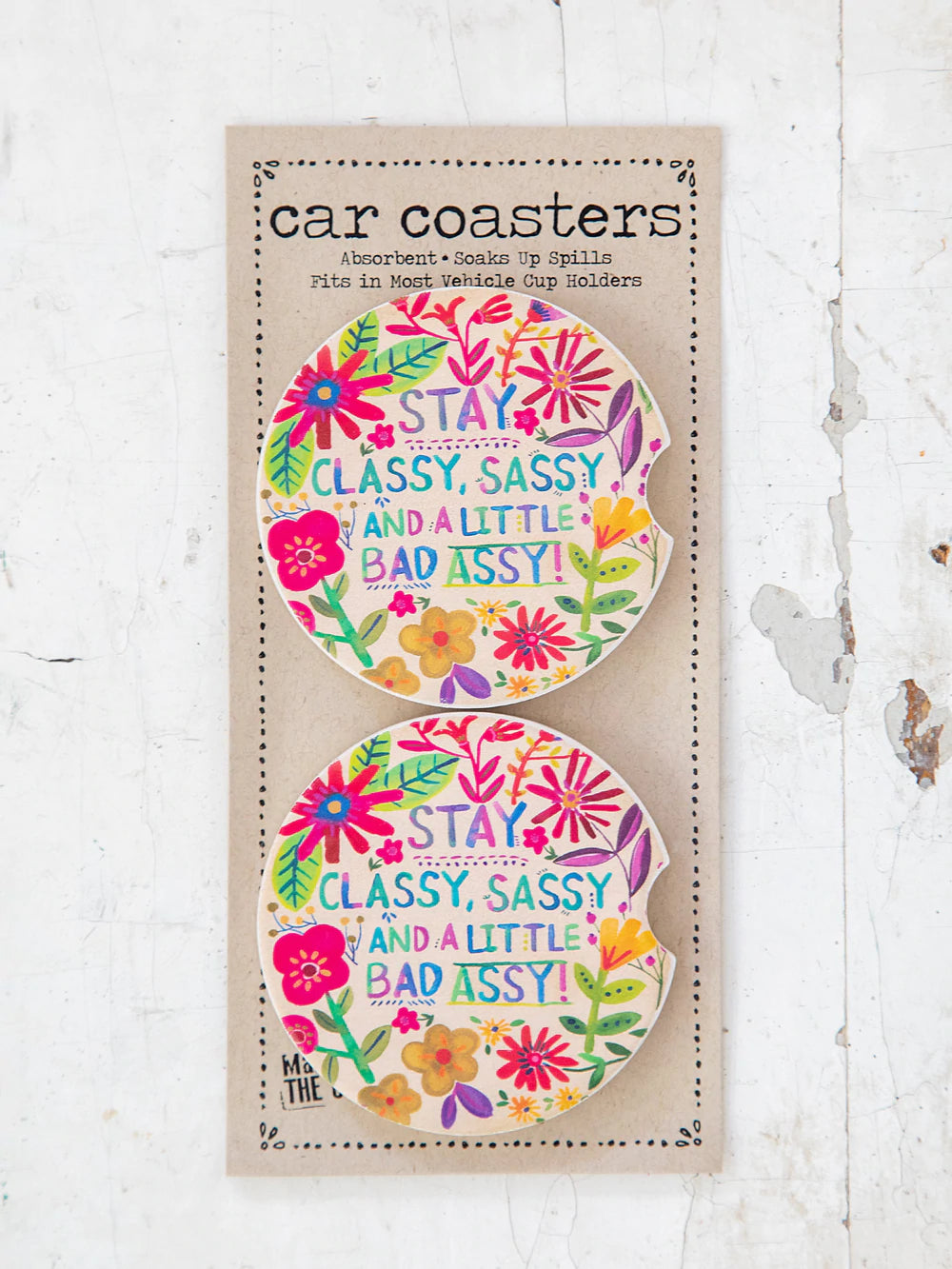 Classy Sassy Car Coasters