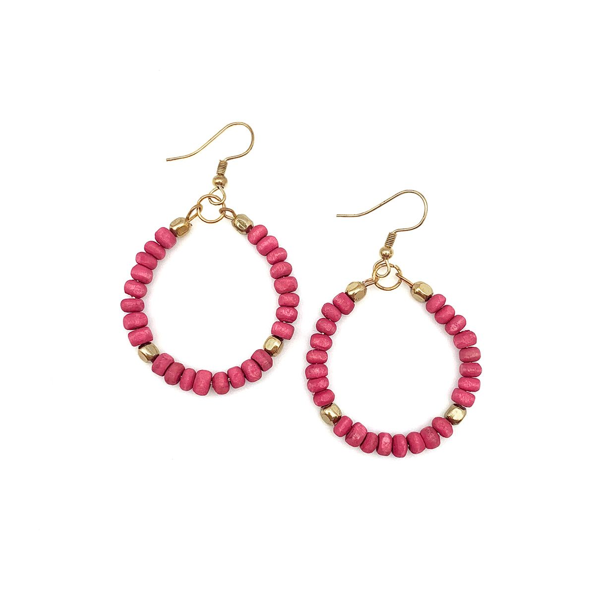 Sachi Chromatic Hoop Earrings, Multiple Colors