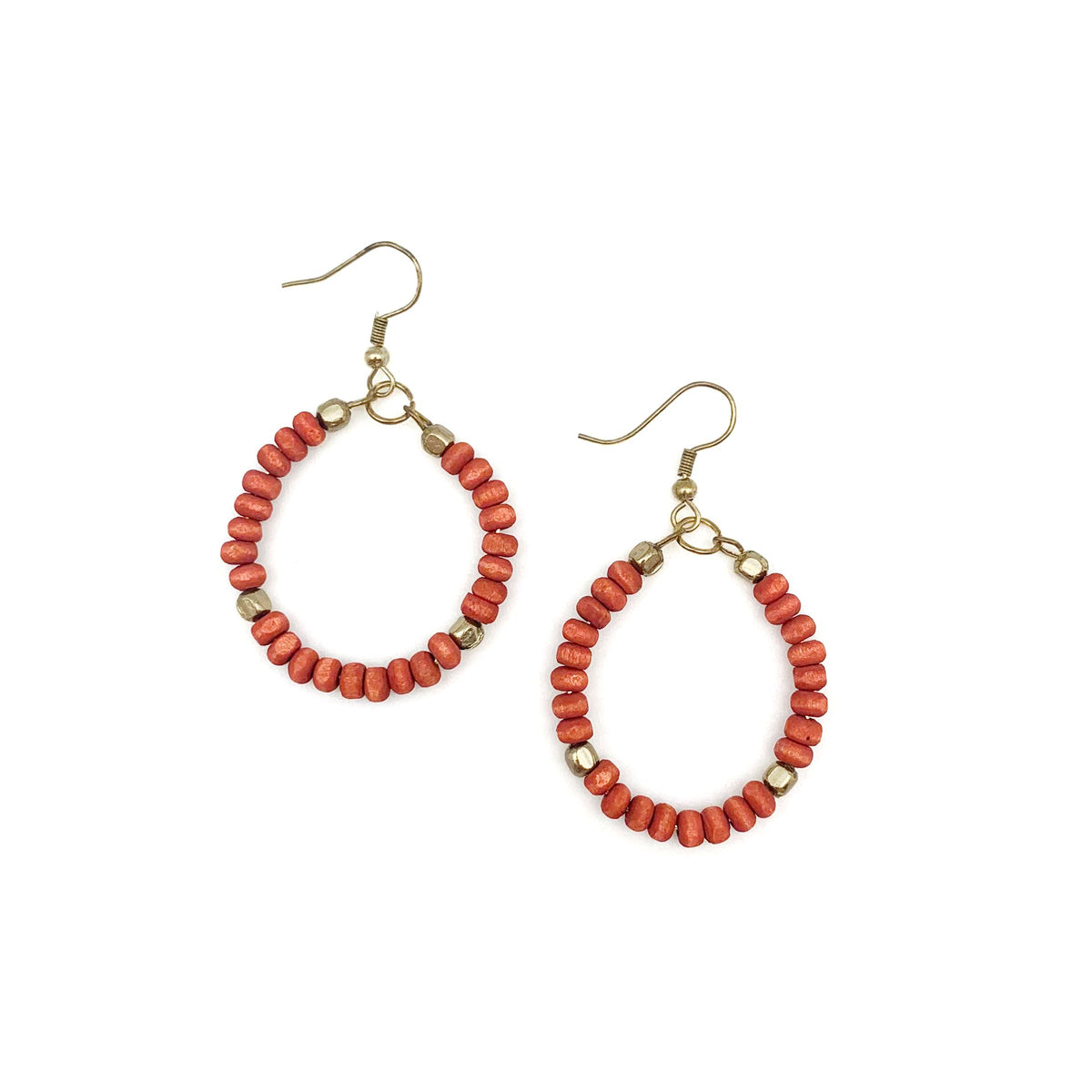 Sachi Chromatic Hoop Earrings, Multiple Colors