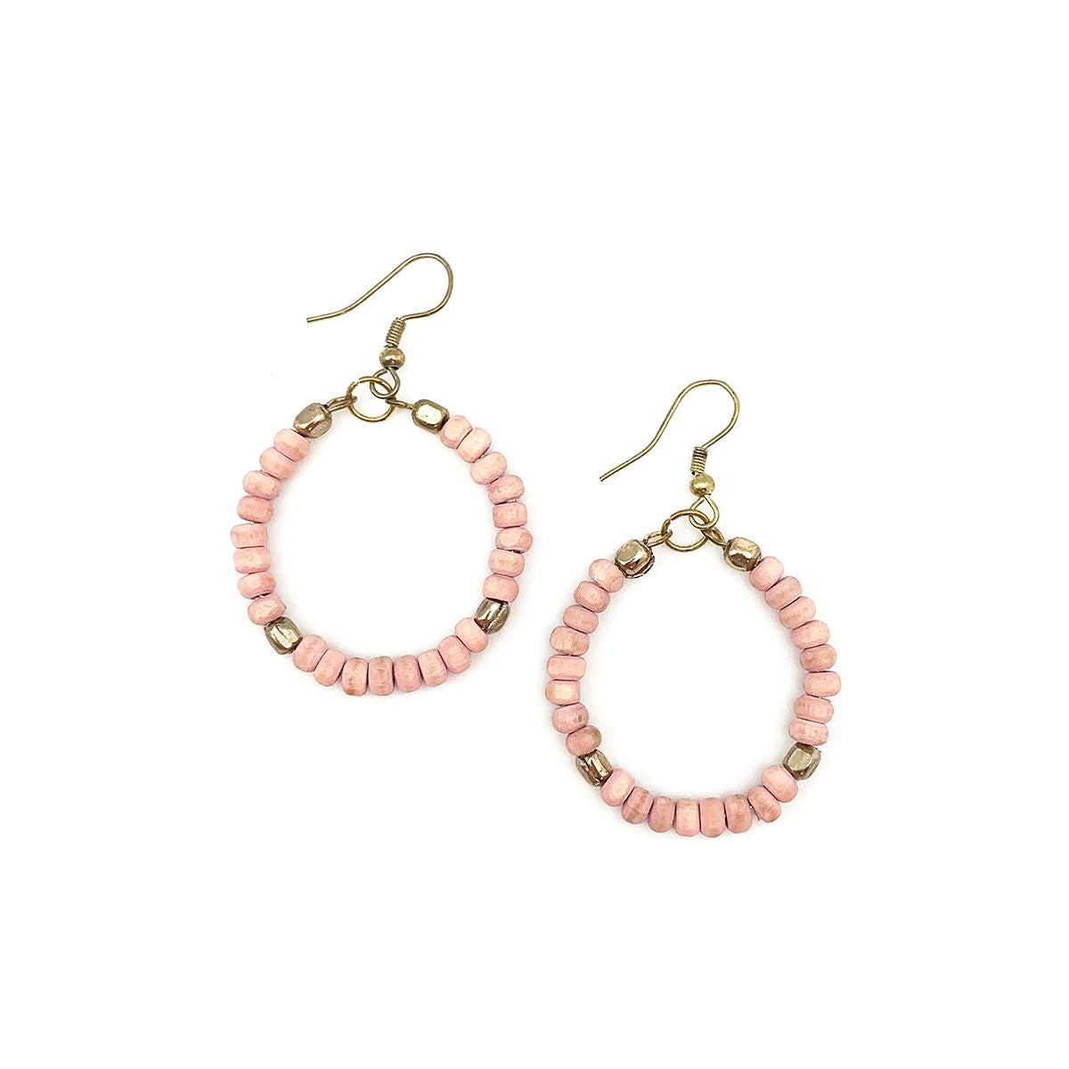 Sachi Chromatic Hoop Earrings, Multiple Colors