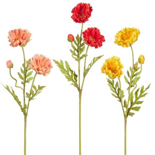 Real Touch Poppy Spray