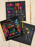 Scratch Art Poster Book