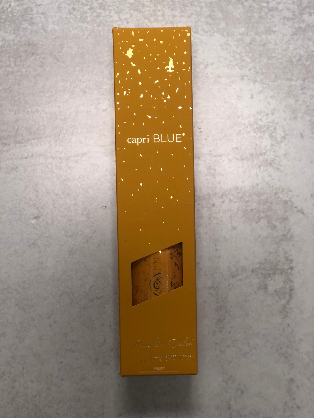 Capri Blue Pumpkin Dulce Glitter Reed Diffuser
