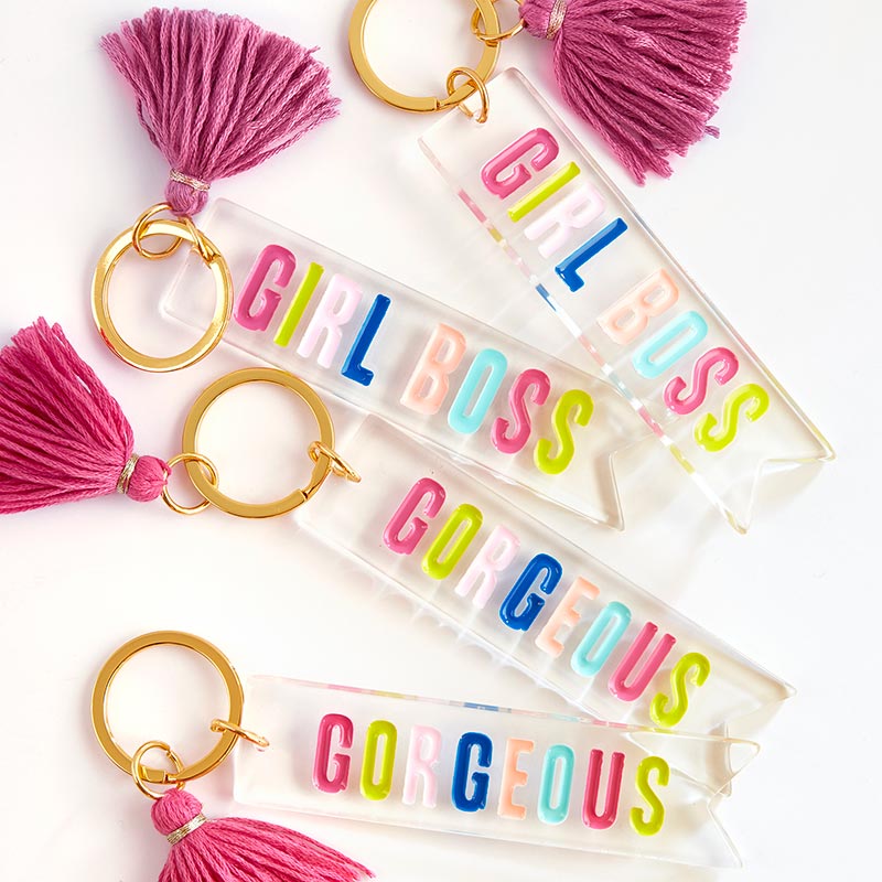 Acrylic Key Chains