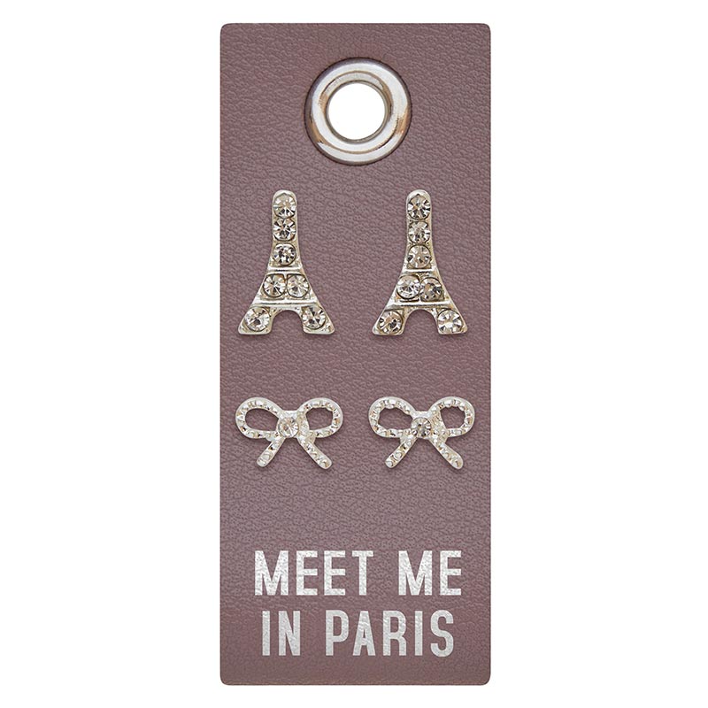 Meet Me In Paris Stud Earrings