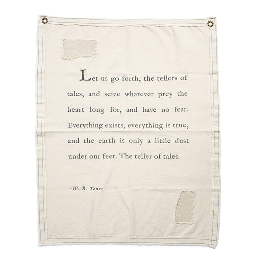 W.B. Yeats Wall Tarp