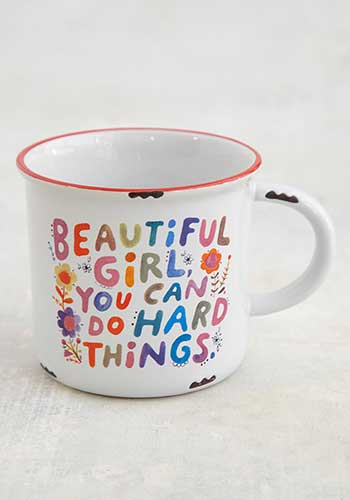 Camp Coffee Mug - Beautiful Girl
