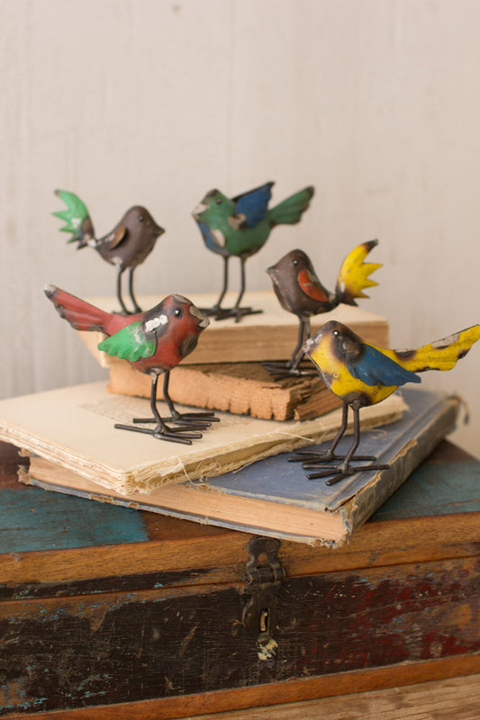 Recycled Metal Birds