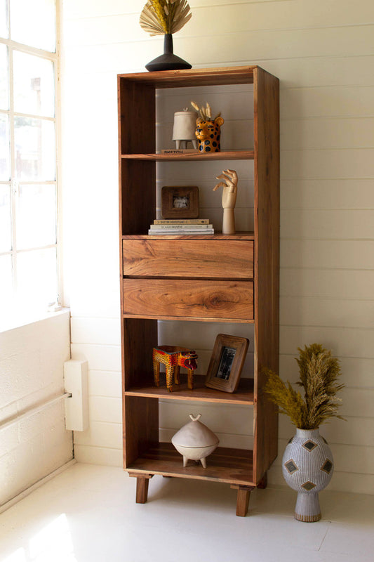 Acacia Cabinet with Drawers