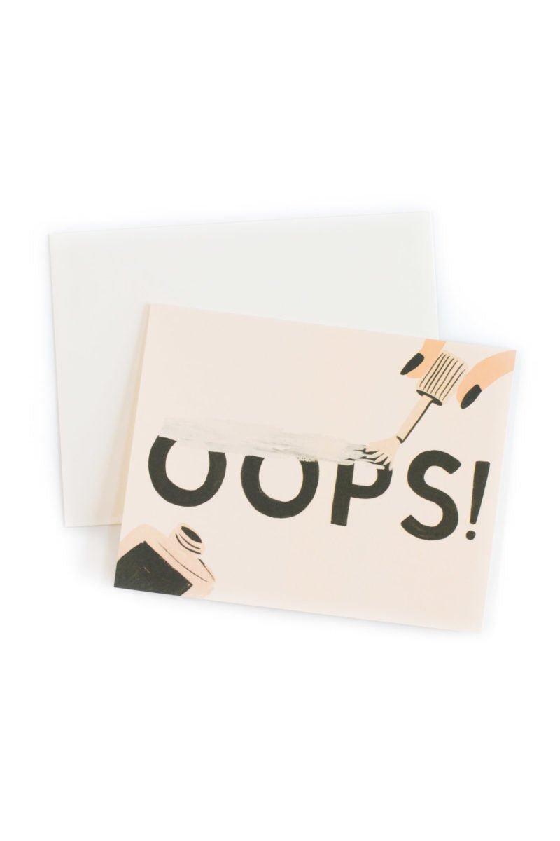 Oops! Card