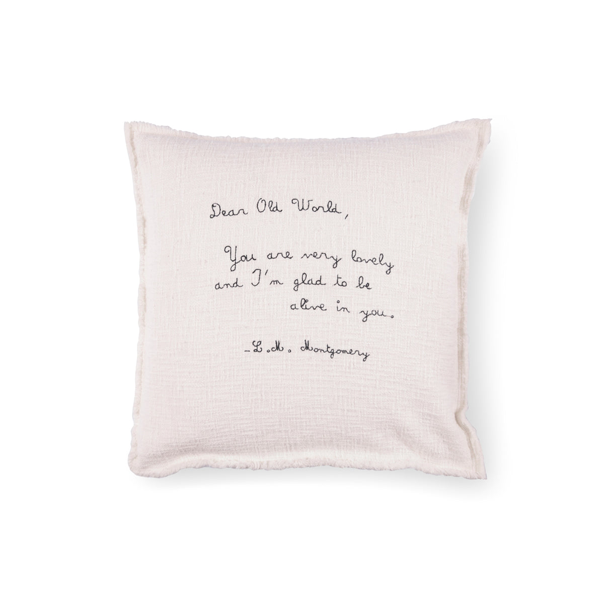 Dear Old World Pillow