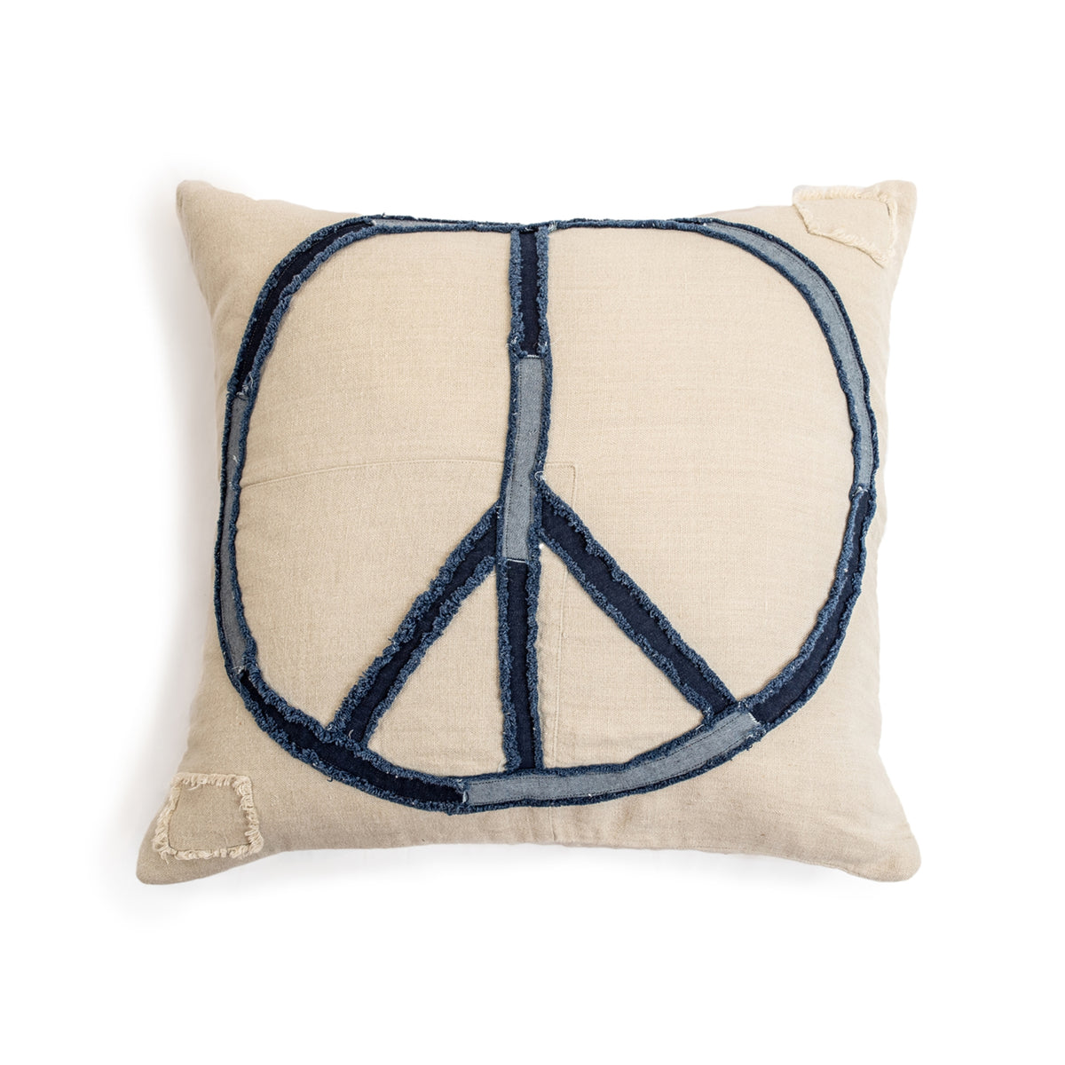 Peace Stitched Pillow