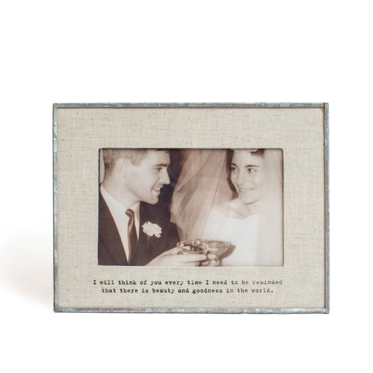 I Will Think of You Photo Frame