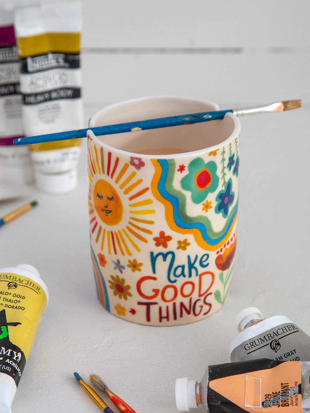 Make Good Things Painter's Cup
