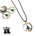 Peace Love Necklace or Earrings