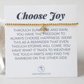 Choose Joy Bracelet-Umbrella