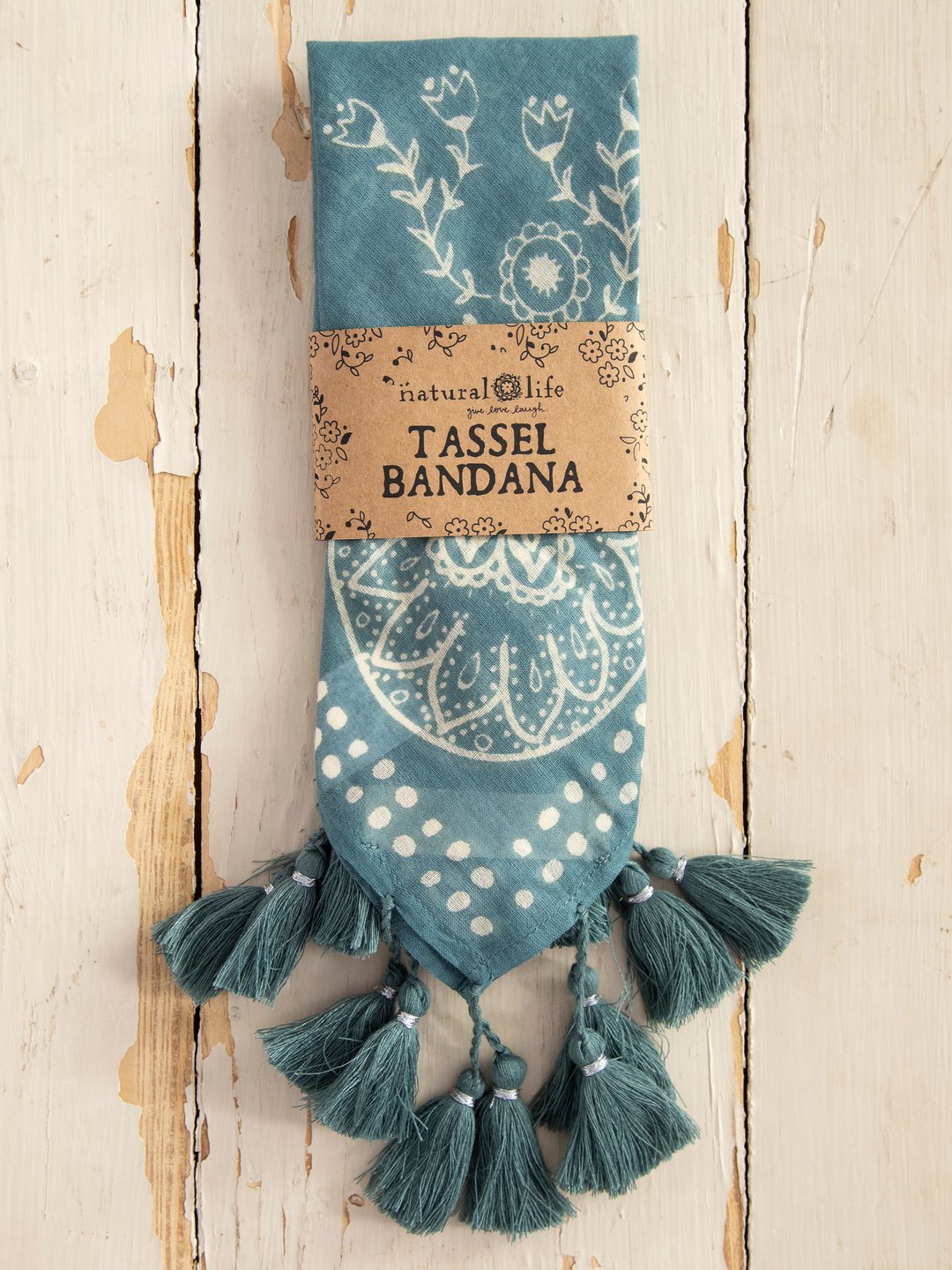 Constellation Bandana in Shell - Sunday Monday – Hand block printed  textiles for you and your home.
