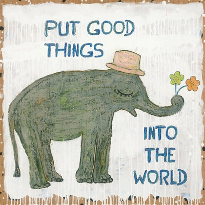 Good Things Elephant Art