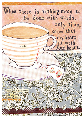 My Heart Sympathy Card