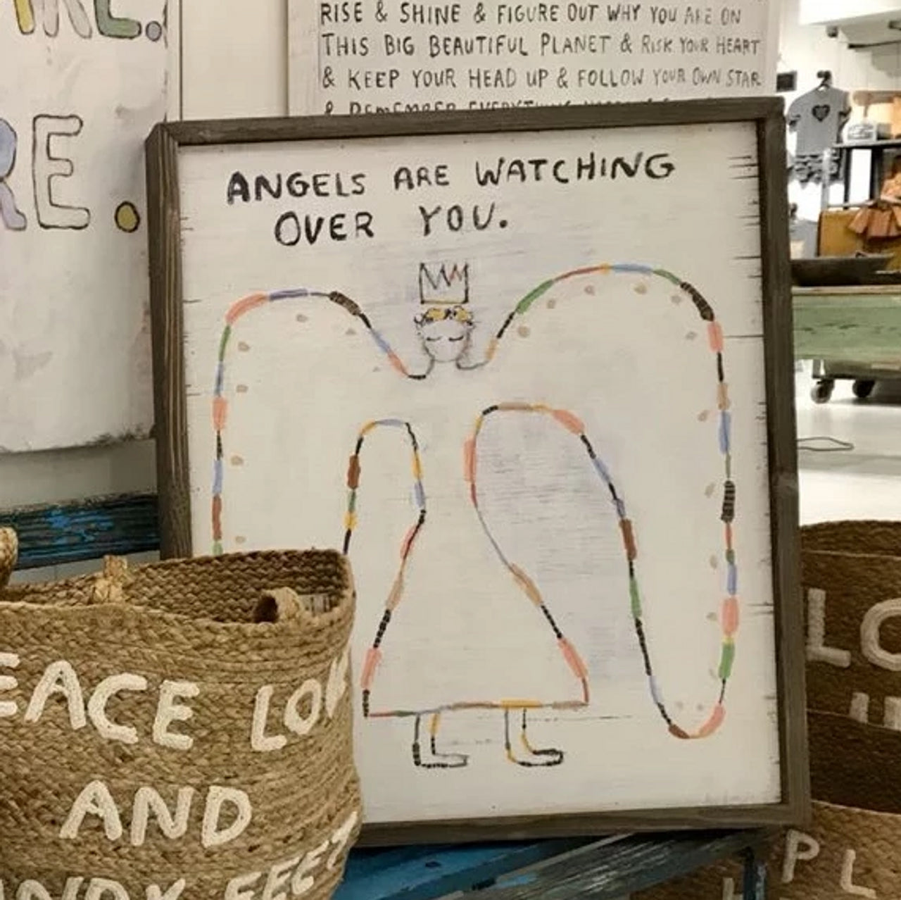 Angels Are Watching Art