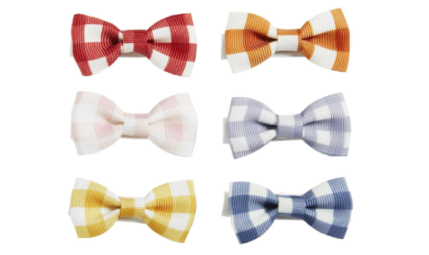Gingham Bitty Bows