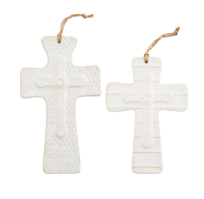 Stoneware Layered Crosses