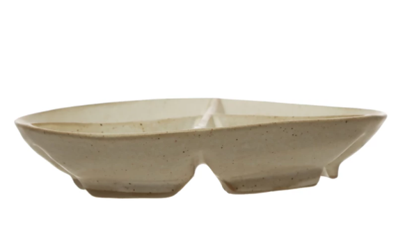 Peace Sign Divided Dish