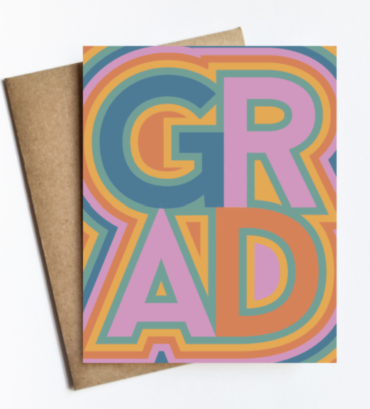 Grad Pattern Card