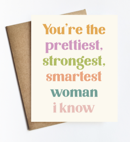 Woman I Know Card