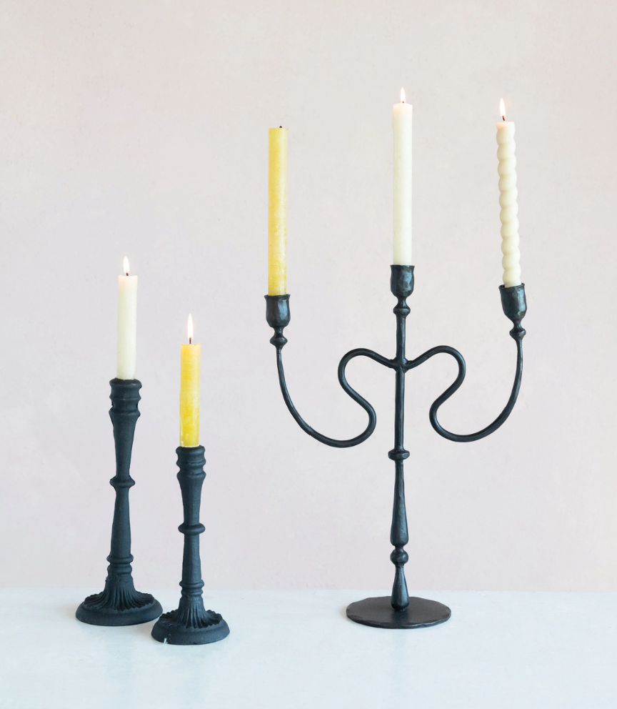 Cast Iron Taper Holders