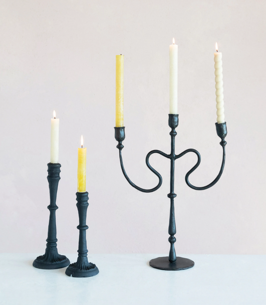 Cast Iron Taper Holders