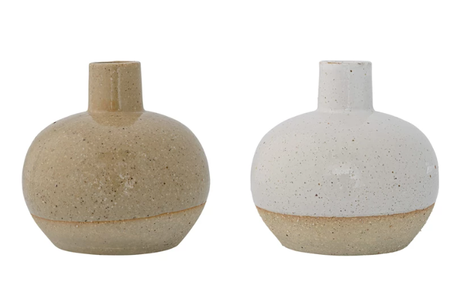 Sand Finished Stoneware Vases